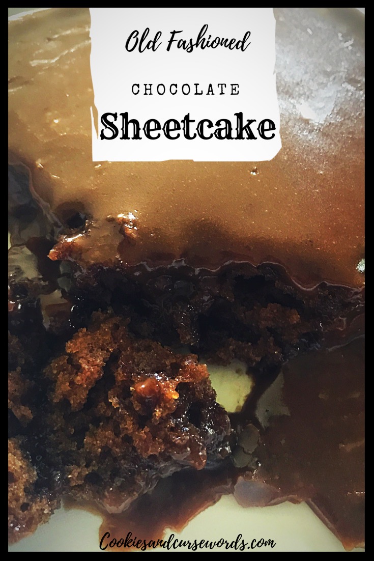 Old Fashioned Chocolate Sheet Cake