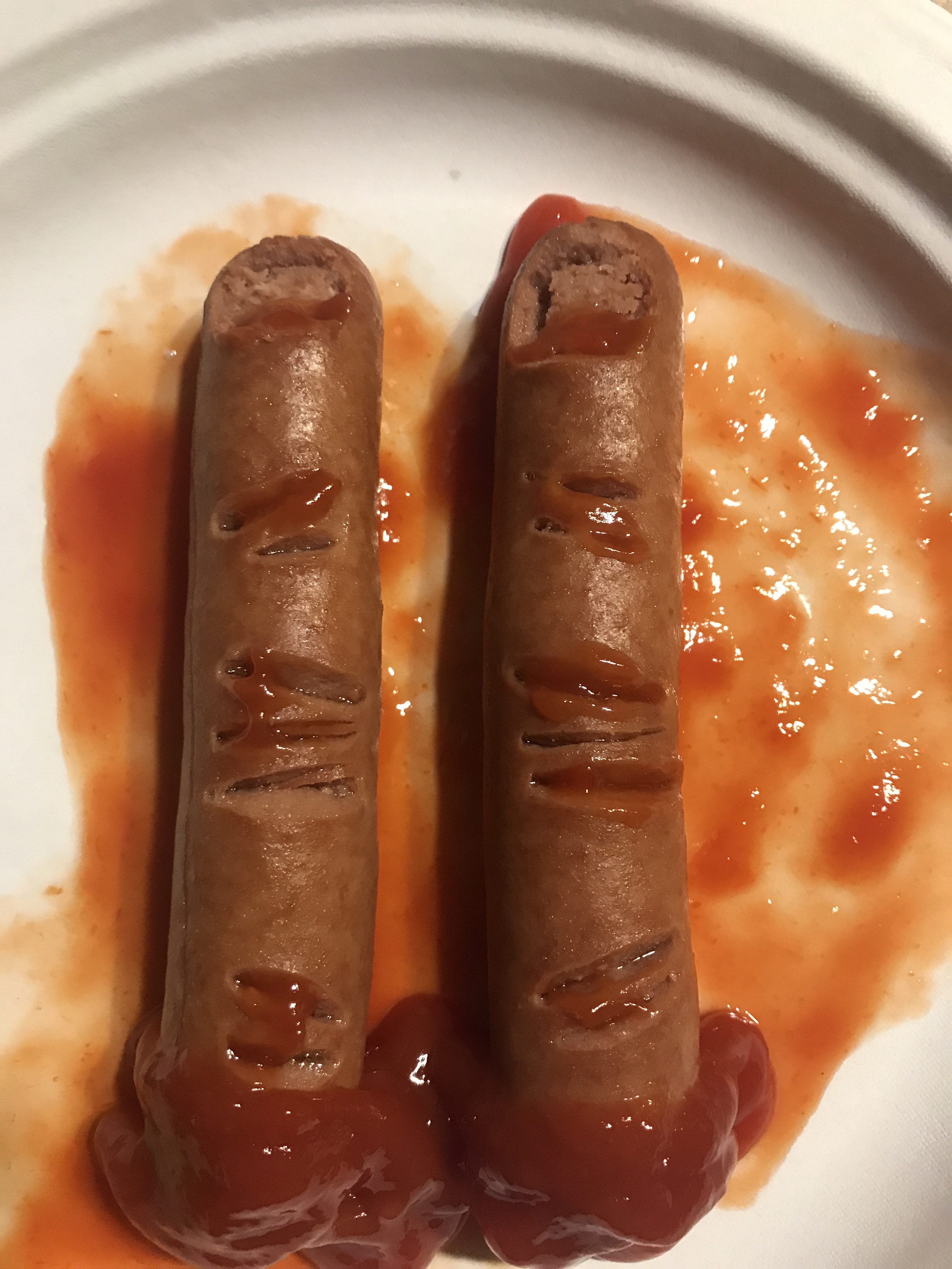Creepy Halloween Foods: Bloody Fingers and Mummy Dogs